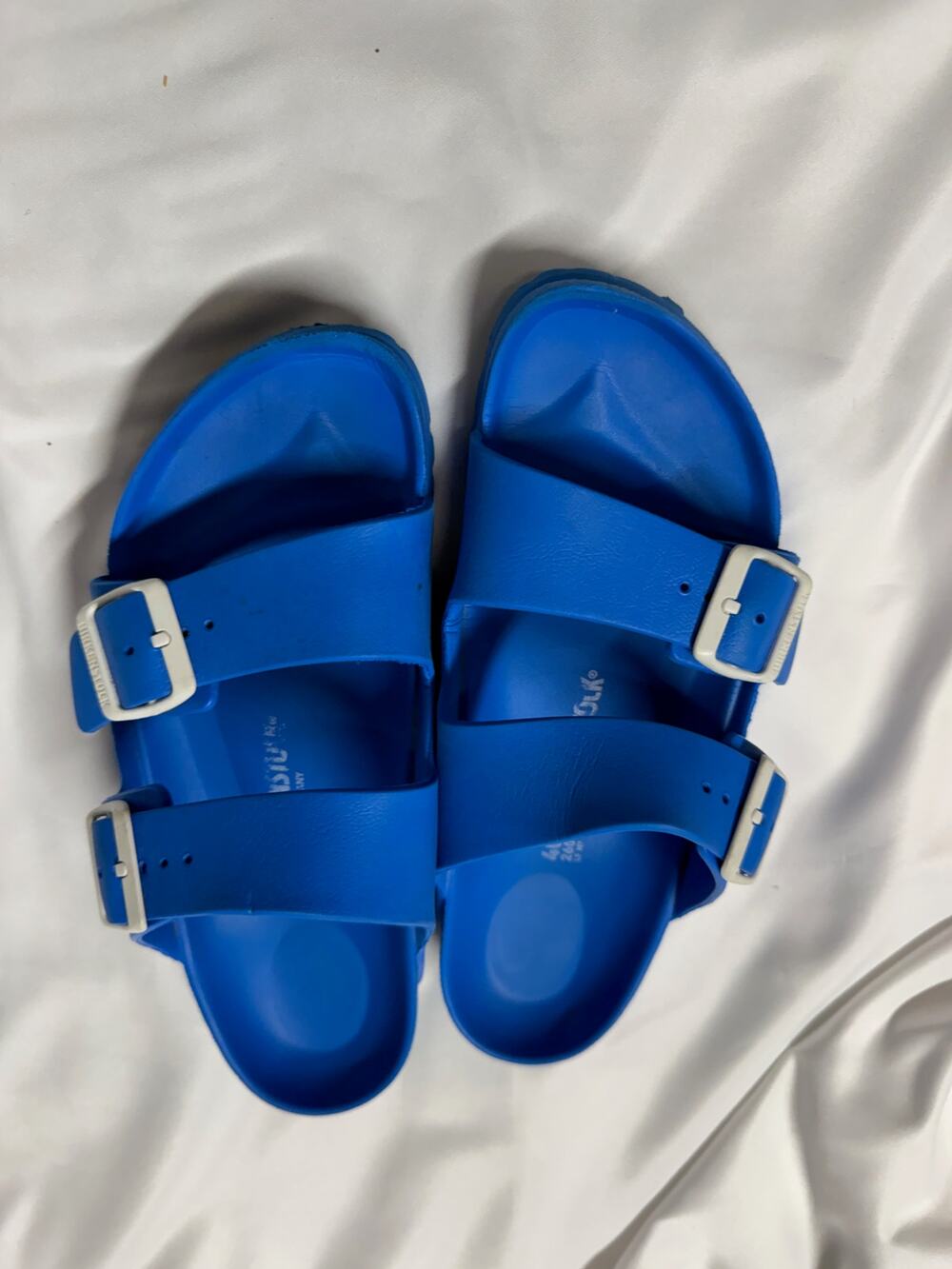 Birkenstock Arizona EVA Ultra Blue Sandals Size 40 Waterproof Slides